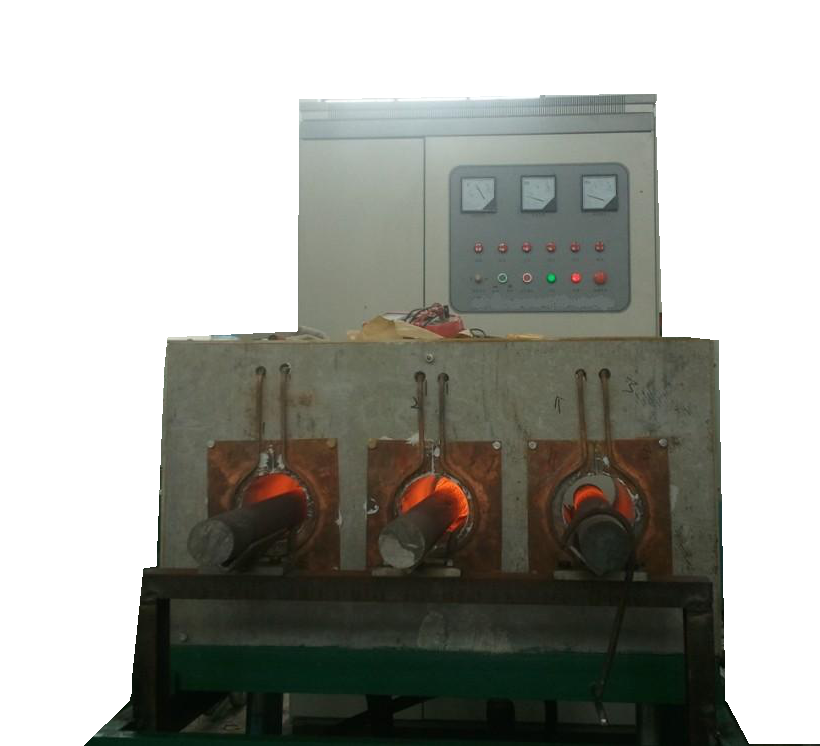 Bar local induction heating furnace